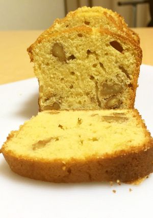 栄養満点！黒糖くるみパウンドケーキ-レシピのメイン写真