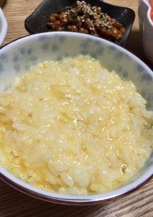 お塩だけでいただく卵かけごはん-レシピのメイン写真