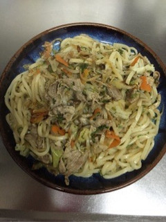 塩ダレ風焼きうどん-レシピのメイン写真