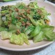 レタスと大豆のお肉の簡単炒め♪