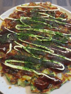 フワフワ☆おから入り納豆お好み焼き-レシピのメイン写真