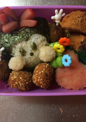 キャラ弁チビミッキー-レシピのメイン写真