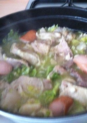 豚肉とちりめんキャベツの煮込み-レシピのメイン写真