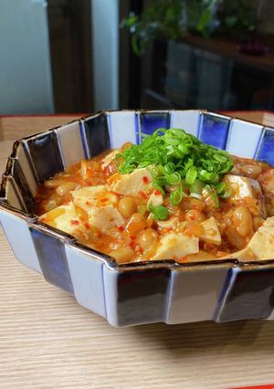 ヘルシーな麻婆豆腐 麻婆納豆腐!-レシピのメイン写真