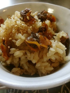 煮汁が決め手♪ふっくら赤貝の炊き込みご飯-レシピのメイン写真