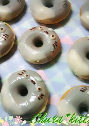 ジブリ❋トトロの焼きドーナツ-レシピのメイン写真