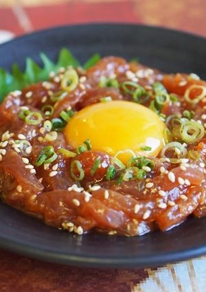 おつまみに☆丼ぶりに☆マグロユッケ-レシピのメイン写真