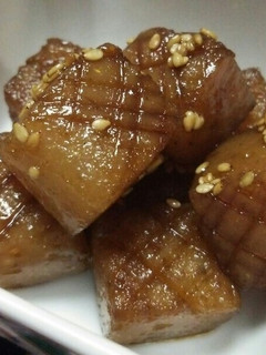 簡単☆甘辛こんにゃく-レシピのメイン写真