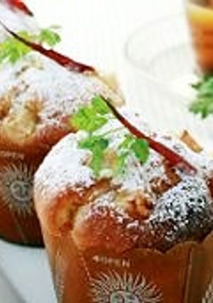 シナモン風味のリンゴのカップケーキ-レシピのメイン写真