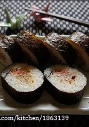 ほんだしW活用♪肉じゃが風巻き寿司-レシピのメイン写真