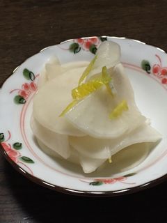 カブの柚子漬け-レシピのメイン写真
