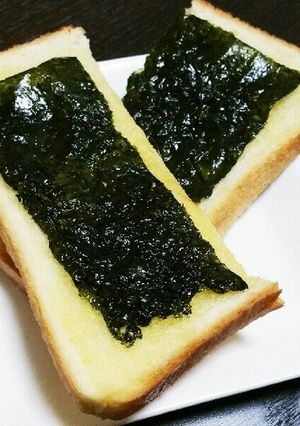 シャンタン海苔トースト-レシピのメイン写真