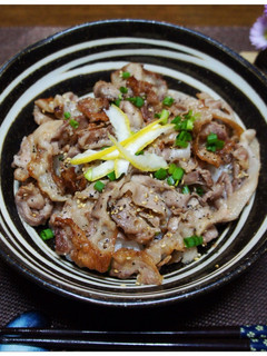 塩カルビ丼-レシピのメイン写真