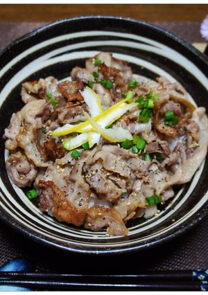 塩カルビ丼-レシピのメイン写真