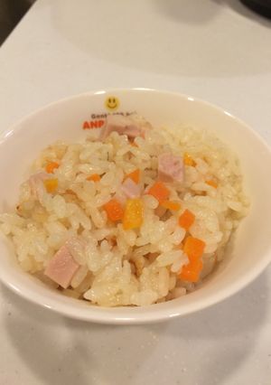 炊飯器におまかせ！残り野菜でピラフ-レシピのメイン写真