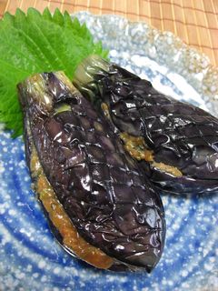 揚げ茄子の大葉味噌はさみ-レシピのメイン写真