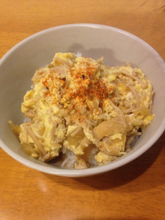油揚げとえのき茸の丼ぶり-レシピのメイン写真