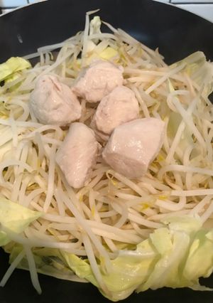 鶏肉とキャベツのさっぱり蒸し煮-レシピのメイン写真