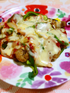 大豆のお肉でバジルチーズ焼き☆-レシピのメイン写真