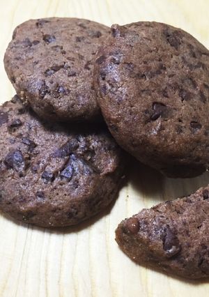 さくさくWチョコクッキー-レシピのメイン写真