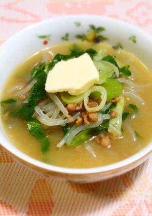 大豆のお肉とこんにゃくでヘルシースープ♪-レシピのメイン写真