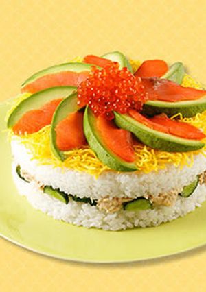 ケーキすし-レシピのメイン写真