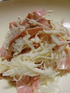 大根とハムのわさびマヨサラダ-レシピのメイン写真