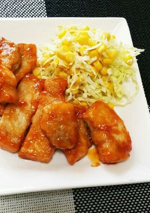 創味シャンタンで簡単ポークチャップ-レシピのメイン写真