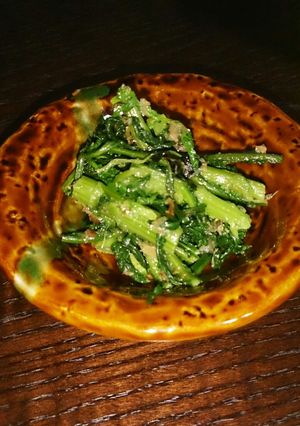 春菊の和風ナムル-レシピのメイン写真