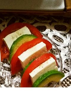 ★アボカド・トマト・豆腐のカプレーゼ★-レシピのメイン写真