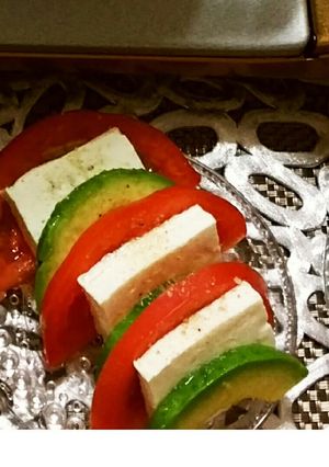 ★アボカド・トマト・豆腐のカプレーゼ★-レシピのメイン写真