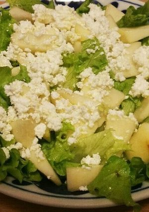 ラフランスとカッテージチーズのサラダ-レシピのメイン写真