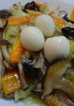 中華屋さんの味♪簡単ヘルシー八宝菜-レシピのメイン写真
