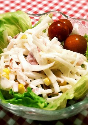 大根とベーコンのマヨサラダ♪-レシピのメイン写真