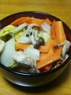 簡単‼スープの素で作る白菜の煮物-レシピのメイン写真