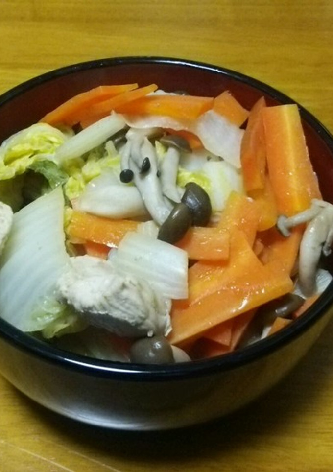 簡単‼スープの素で作る白菜の煮物-レシピのメイン写真
