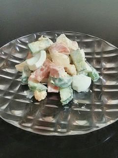 簡単!子供大好きサラダ-レシピのメイン写真