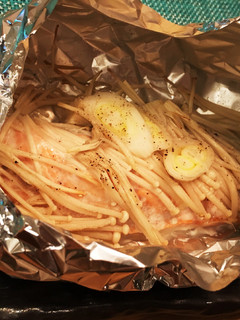 トースターで簡単☆鮭のホイル焼き-レシピのメイン写真