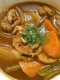 ヘルシー♪大豆のお肉のデミグラスシチュー