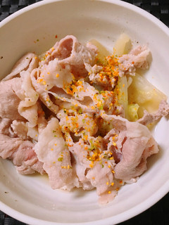 ヘルシー✱野菜の蒸し煮と豚肉しゃぶしゃぶ-レシピのメイン写真