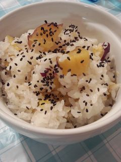 ☆さつまいもごはん^^☆-レシピのメイン写真