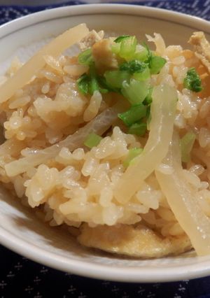 大根の炊き込みご飯♪-レシピのメイン写真