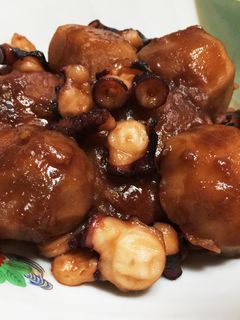 タコと里芋の煮物-レシピのメイン写真