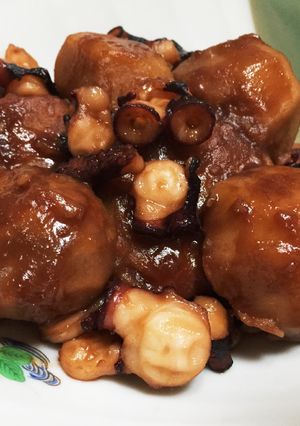 タコと里芋の煮物-レシピのメイン写真