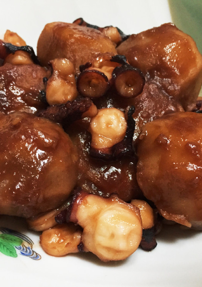 タコと里芋の煮物-レシピのメイン写真
