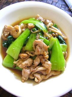 豚肉と青梗菜の中華風炒め物-レシピのメイン写真