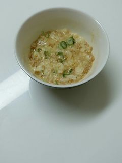シャンタン 納豆ご飯-レシピのメイン写真