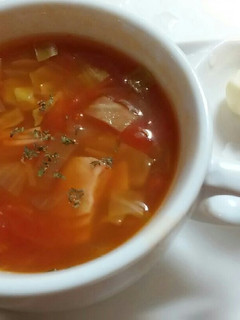簡単だけど美味しい~*ミネストローネ♪-レシピのメイン写真