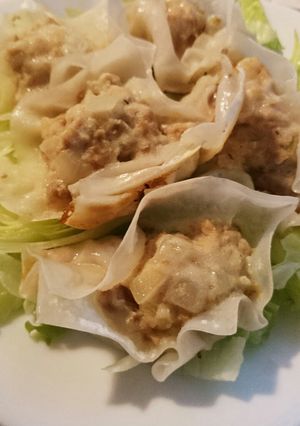 大豆のお肉でヘルシーシュウマイ 簡単-レシピのメイン写真