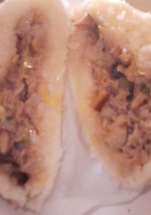 米粉でモッチモチ肉まん♬♫-レシピのメイン写真